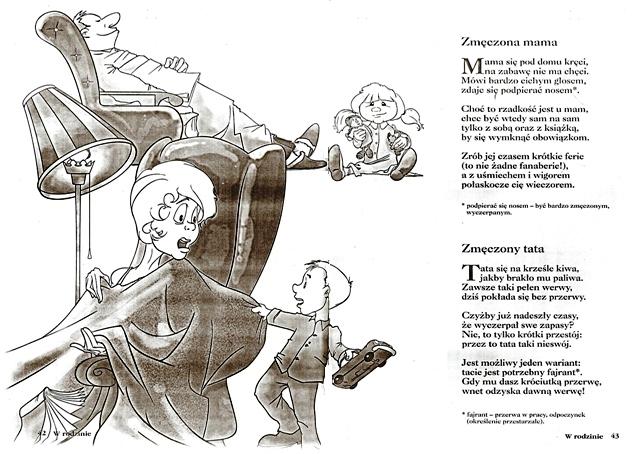 Ilustrowane wierszyki o dobrym zachowaniu - Zmęczeni rodzice.jpg