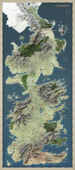 George R. R. Martin - George R. R. Martin - A Song of Ice and Fire Maps - Westeros.jpg