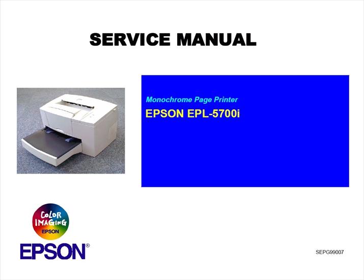 ZZZ Okładki - Epson - Monochrome Page Printer EPL-5700i - Service Manual.jpg